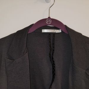 Grey suit jacket